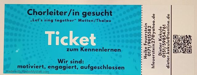 Unsere Chorleitungsbörse Unsere Chorleitungsbörse