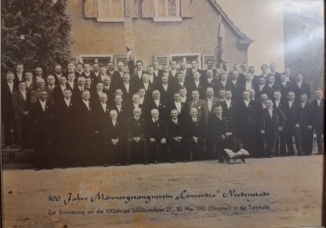Nordenstadt Foto Männerchor 1950 zugeschnitten