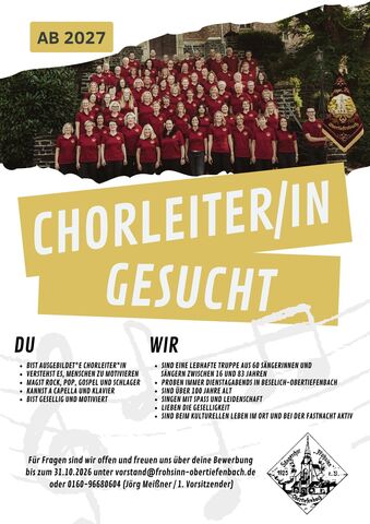 SCF Chroleiterin gesucht
