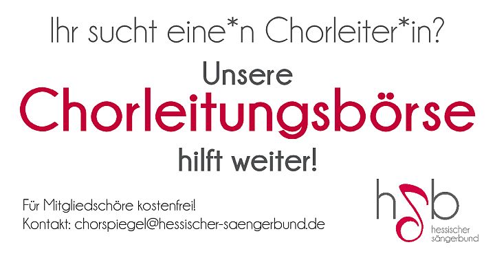 Chorleiterbörse