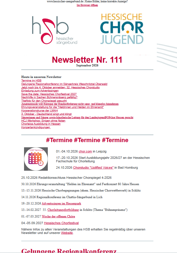 Newsletter 111